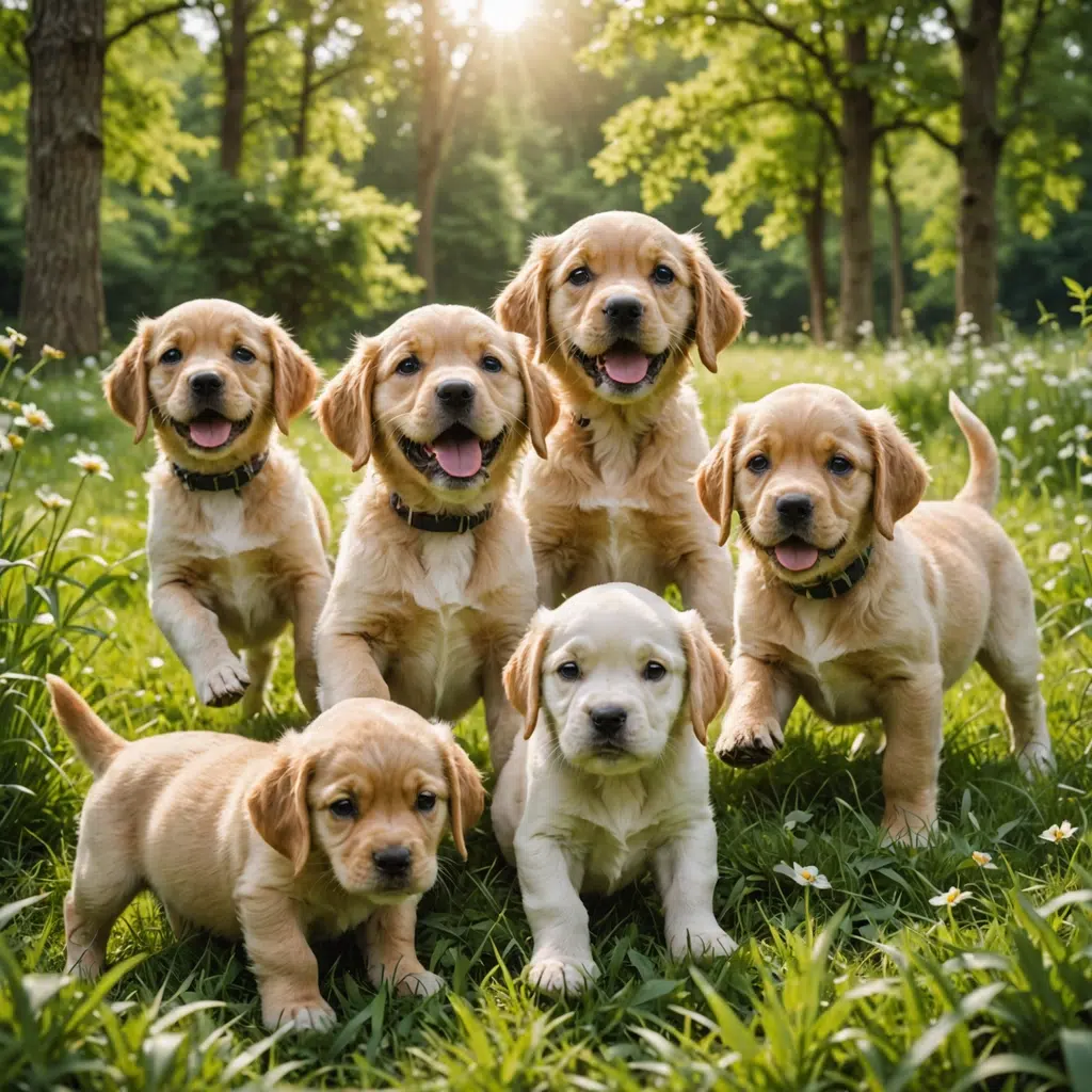 Training golden retriever puppies In home or group.